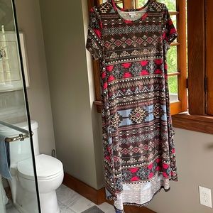Hi-lo Lularoe dress.